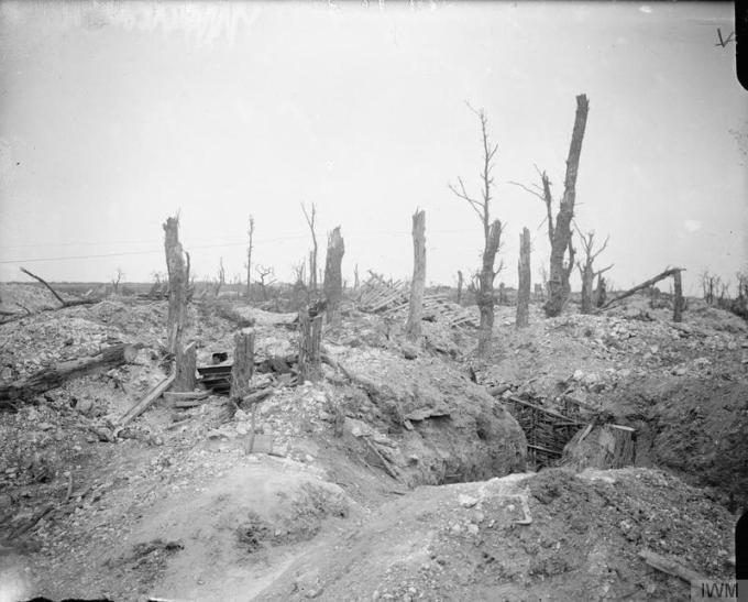 Slagmark ved Somme, 1916 Slagmark ved Somme, 1916