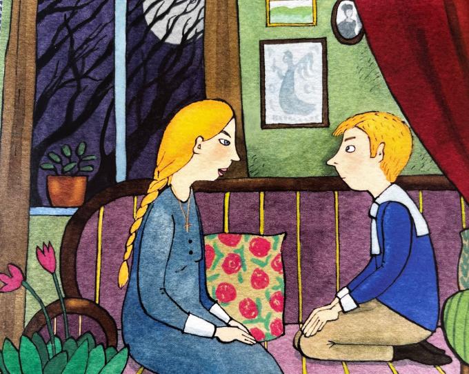 Illustration til novellen Illustration til novellen