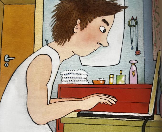 Illustration til novelle Illustration til novelle